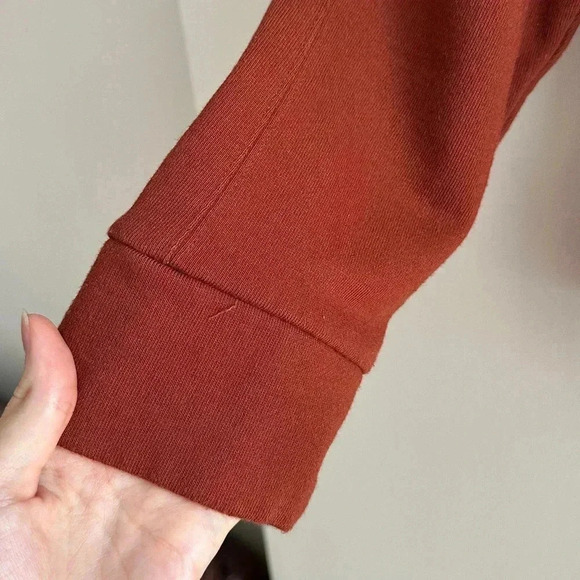 A New Day Quarter Zip Jacket, Brown/Copper, Size Medium - Picture 5 of 16